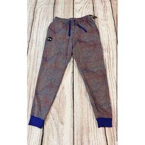Under Armour Men's Rival Terry Printed Joggers Medium
